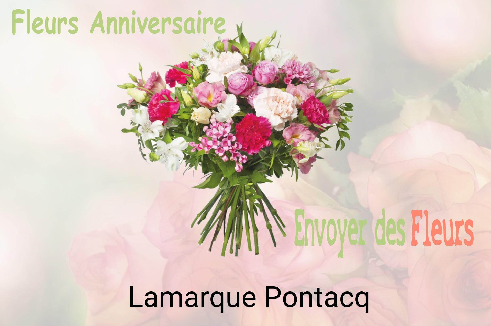 Bouquet de fleurs d’anniversaire livré à Lamarque-Pontacq