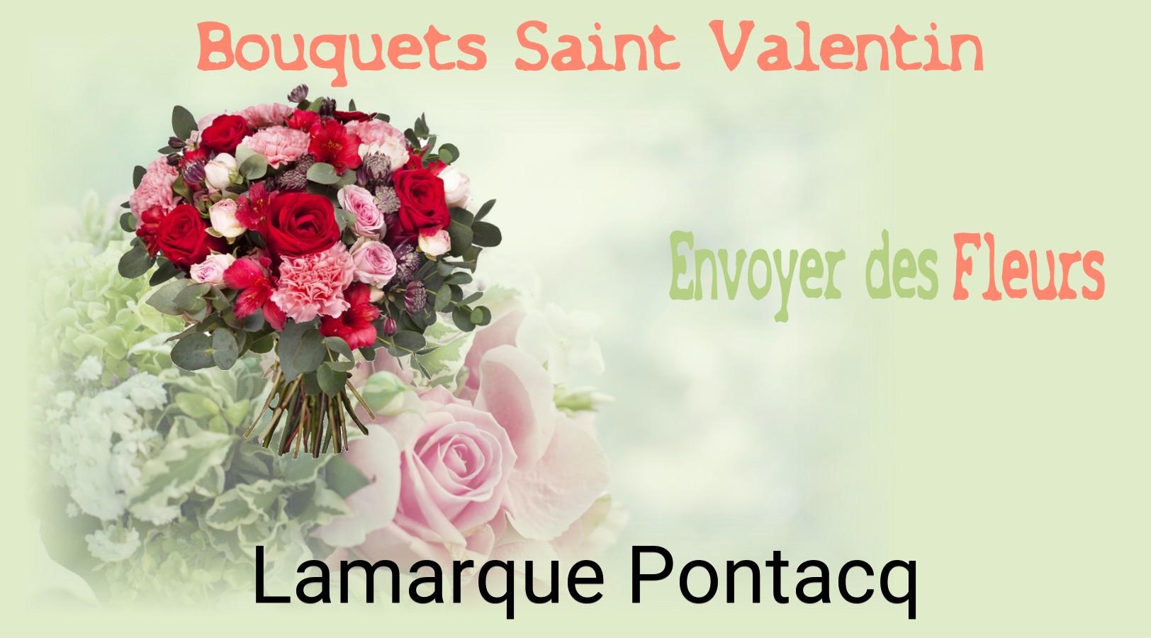 Roses de Saint-Valentin livrées à Lamarque-Pontacq